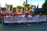 フィリピンKMUリーダーへのでっち上げ逮捕弾圧に抗議を。アキノはでっち上げ事件、人権侵害をやめろ！・その1