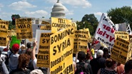 アメリカでのシリア攻撃反対行動・その2
