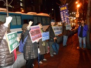 3・13米韓合同軍事演習反対のアメリカ領事館抗議行動（大阪）・その6