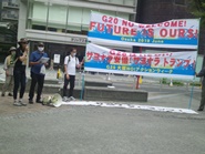 G20大阪NO！6・23デモ・その3
